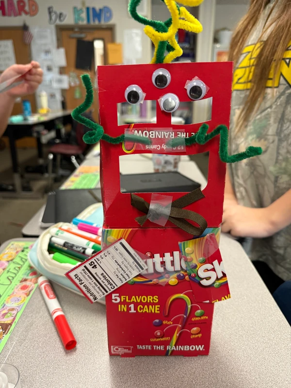 Artwork created by Robert Crown students during the Verdance x RCS intiative